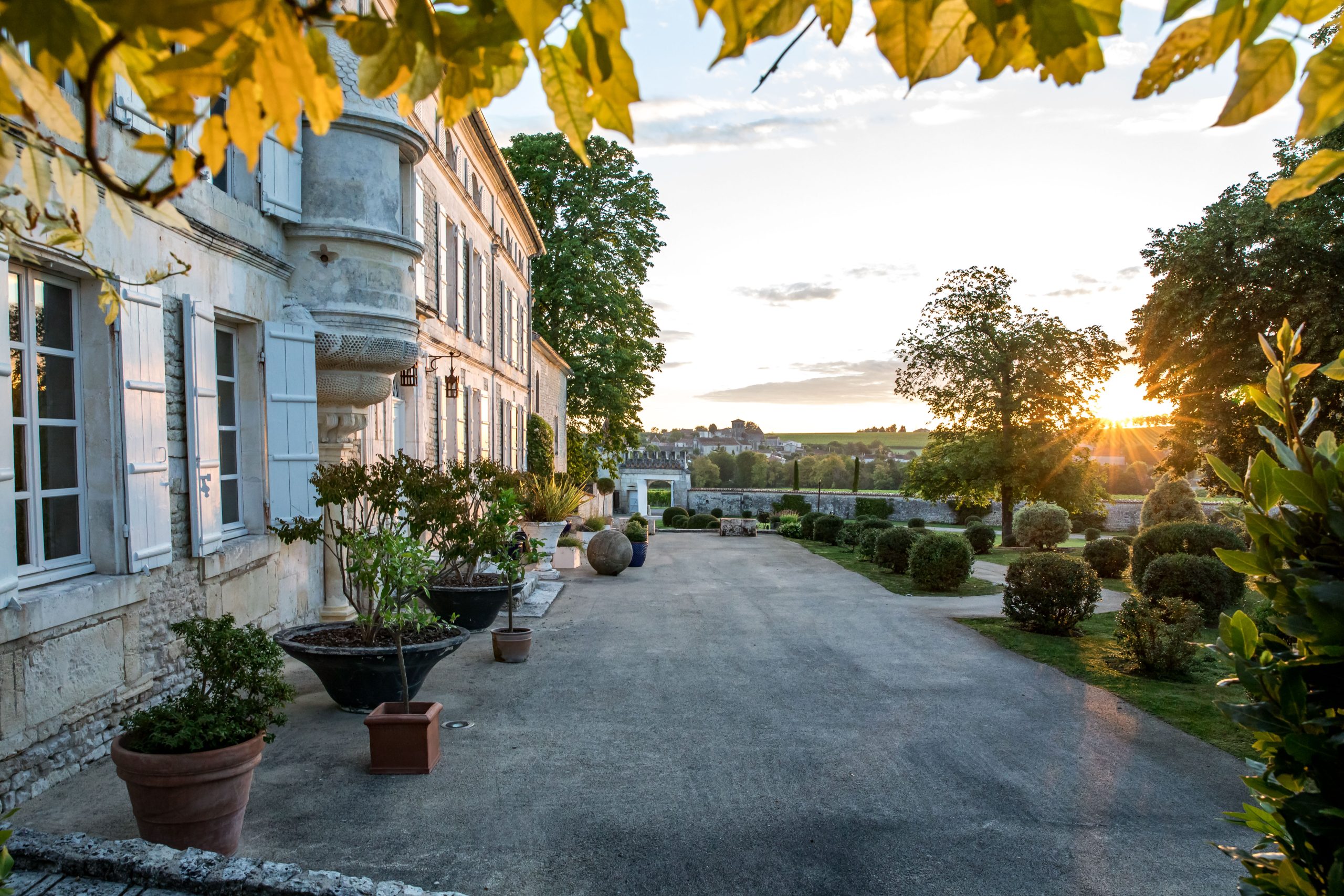 The front of Le Logis